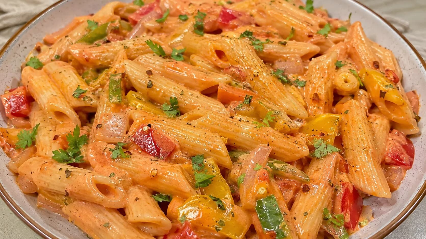 Creamy Homemade Pink Sauce Pasta Creamy Homemade Pink Sauce Pasta