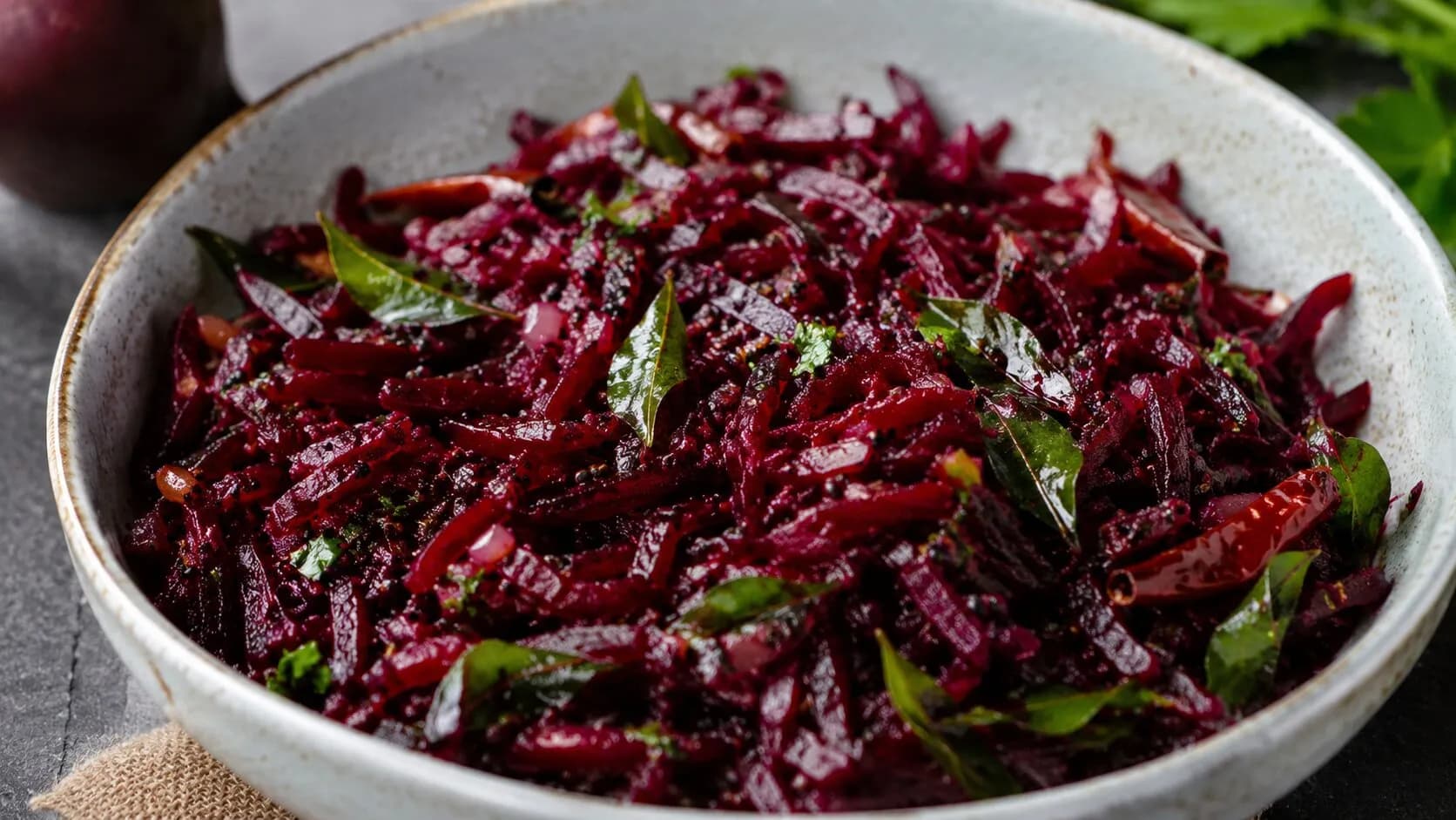 Delicious Beetroot Poriyal Stir Fry Delicious Beetroot Poriyal Stir Fry
