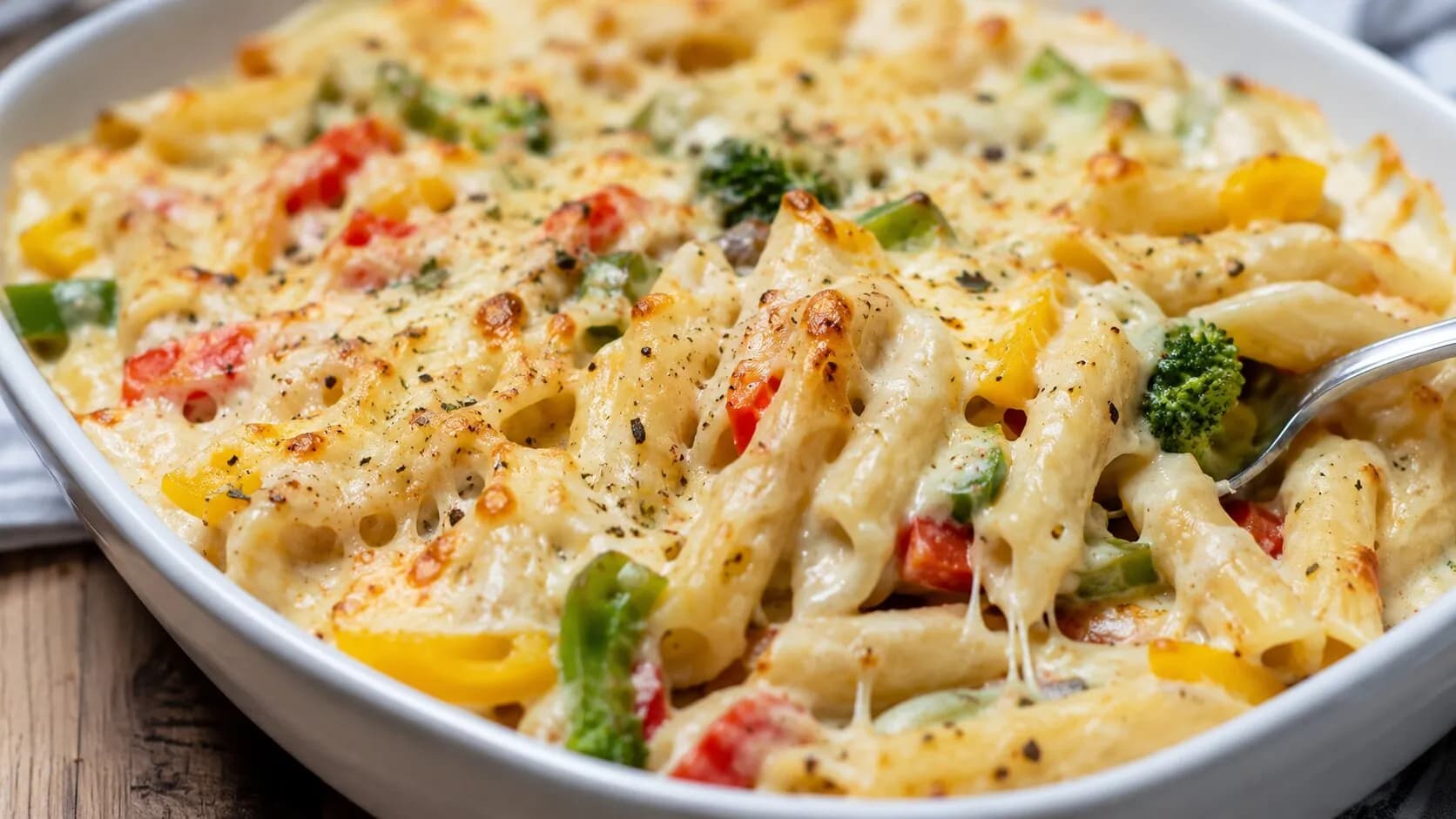 Delicious Vegetable Pasta Bake Delicious Vegetable Pasta Bake