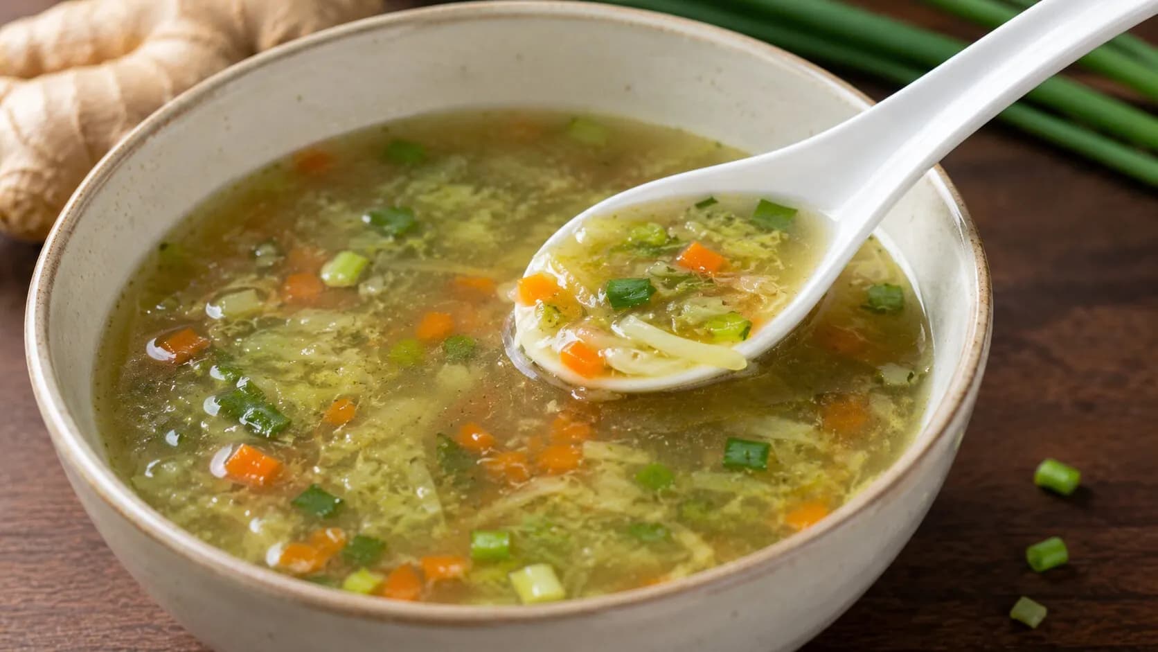 Healthy Ginger Vegetable Soup with Tofu Healthy Ginger Vegetable Soup with Tofu
