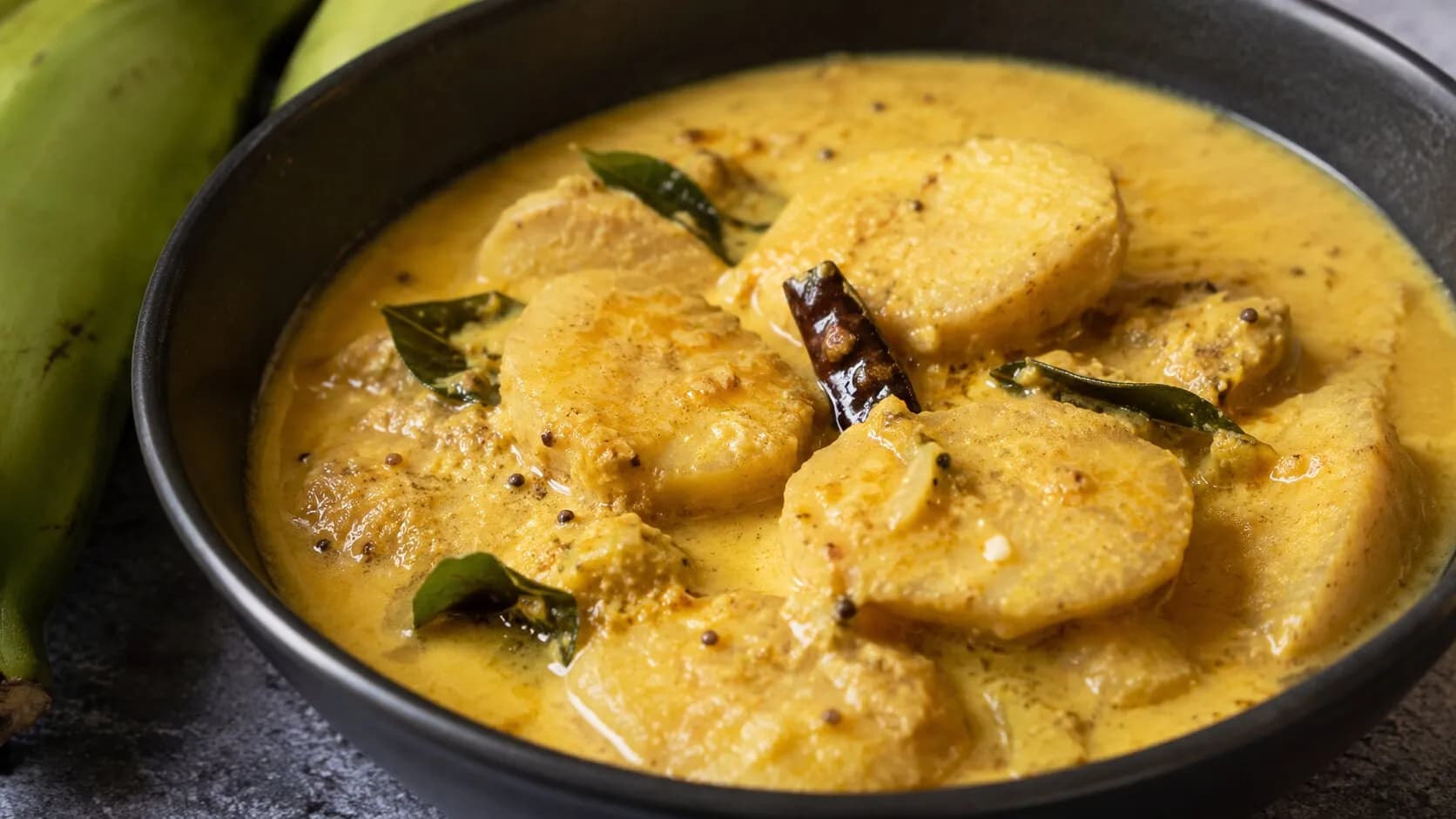 Kerala-Style Raw Banana Curry Kerala-Style Raw Banana Curry