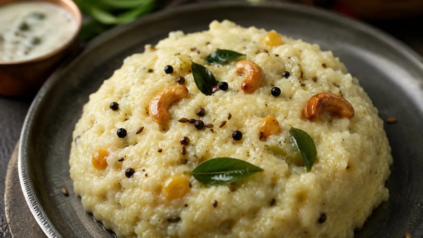 Traditional South Indian Ven Pongal Traditional South Indian Ven Pongal